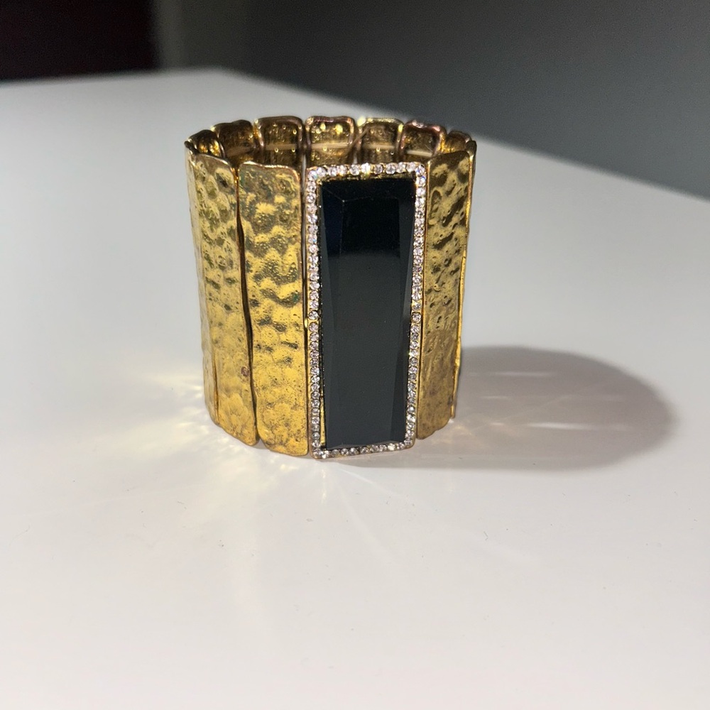Gold Cuff | Gems Detailing